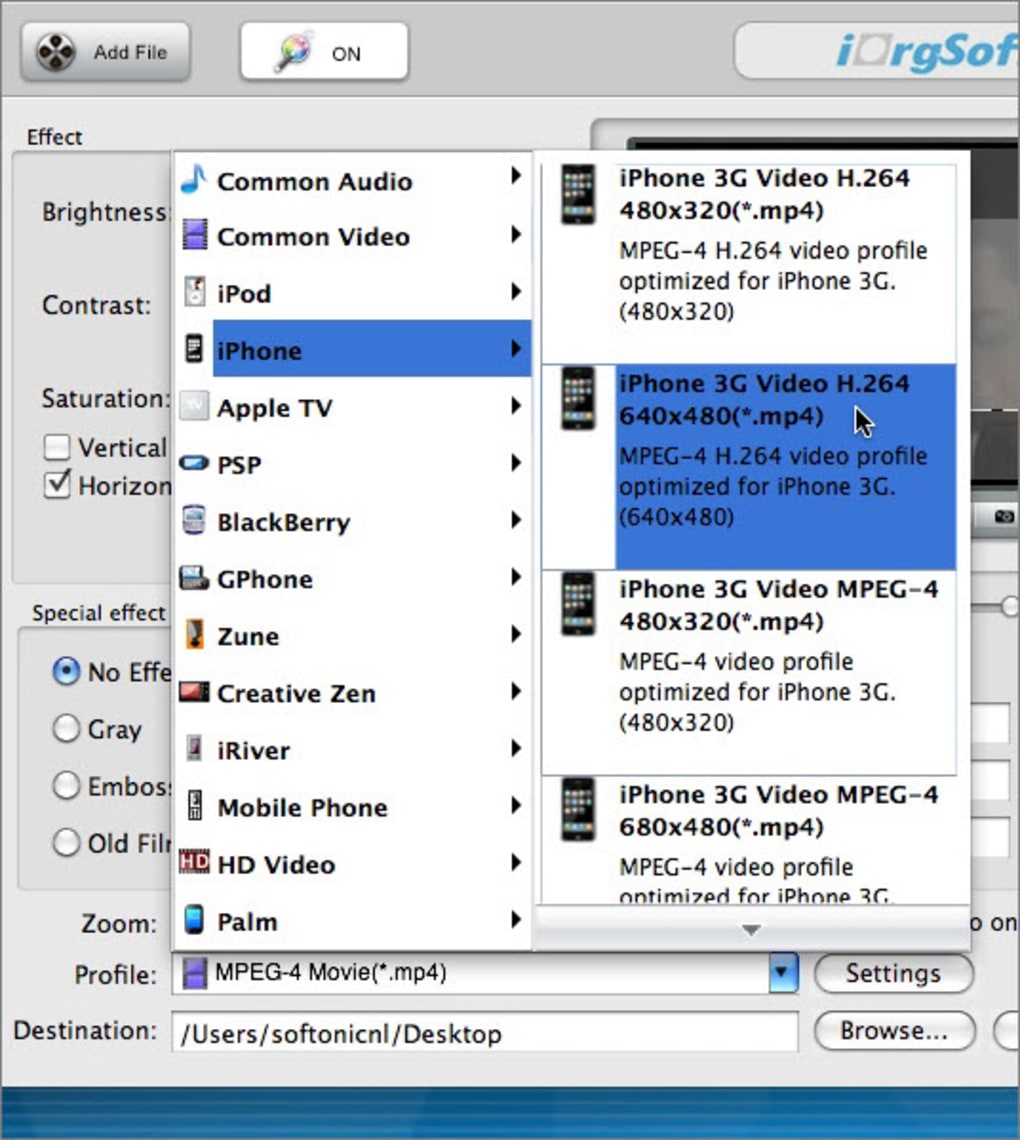 iorgsoft video converter for mac